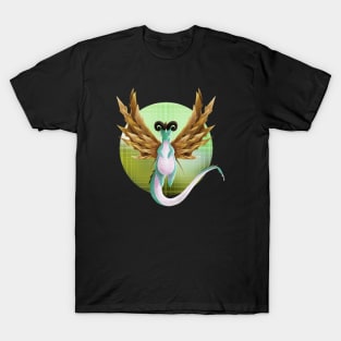 Kawaii Dragon - With Background T-Shirt